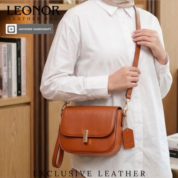Leonor Leather Bag